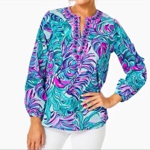 NWOT Lilly Pulitzer Coretta Tunic Top